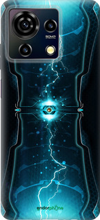 Силиконовый чехол Молнии в цилиндре для ZTE Blade V50 Vita - 120u-3813 изображение 