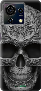 Силиконовый чехол skull-ornament для ZTE Blade V50 Vita - 4101u-3813 изображение 