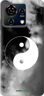 Силиконовый чехол Инь и Янь для ZTE Blade V50 Vita - 4389u-3813 изображение 