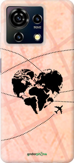 Силиконовый чехол Путешествуй для ZTE Blade V50 Vita - 4607u-3813 изображение 