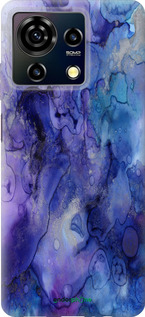 Силиконовый чехол Мрамор 7 для ZTE Blade V50 Vita - 4802u-3813 изображение 