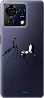 Силиконовый чехол Предложение для ZTE Blade V50 Vita - 4898u-3813 изображение 