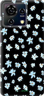 Силиконовый чехол Цветочный для ZTE Blade V50 Vita - 4900u-3813 изображение 