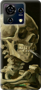 Силиконовый чехол Винсент Ван Гог. Череп для ZTE Blade V50 Vita - 5544u-3813 изображение 