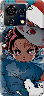 Силіконовий чехол Танджиро Камадо для ZTE Blade V50 Vita - 5574u-3813 изображение 