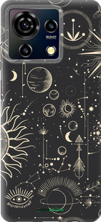 Силиконовый чехол Фаза луны для ZTE Blade V50 Vita - 5605u-3813 изображение 