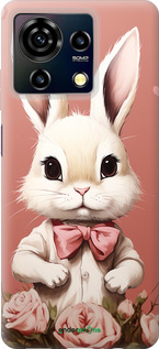 Силиконовый чехол Зайчик для ZTE Blade V50 Vita - 5669u-3813 изображение 