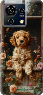 Силіконовий чехол Цуценя cocker spaniel для ZTE Blade V50 Vita - 6136u-3813 изображение 