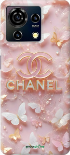 Силиконовый чехол Шанель для ZTE Blade V50 Vita - 6366u-3813 изображение 