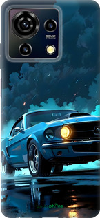 Силиконовый чехол Форд мустанг для ZTE Blade V50 Vita - 6374u-3813 изображение 