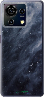 Силіконовий чехол Сині хмари, Синій місяць для ZTE Blade V50 Vita - 6398u-3813 изображение 