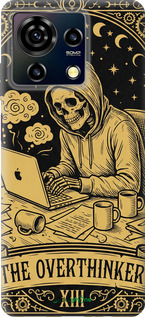 Силиконовый чехол The Overthinker для ZTE Blade V50 Vita - 6774u-3813 изображение 