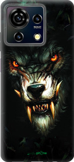 Силиконовый чехол Дьявольский волк для ZTE Blade V50 Vita - 833u-3813 изображение 