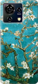 Силиконовый чехол Винсент Ван Гог. Сакура для ZTE Blade V50 Vita - 841u-3813 изображение 