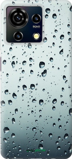 Силиконовый чехол Стекло в каплях для ZTE Blade V50 Vita - 848u-3813 изображение 