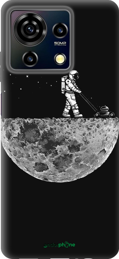 Силиконовый чехол Moon in dark для ZTE Blade V50 Vita - 4176u-3813 изображение 