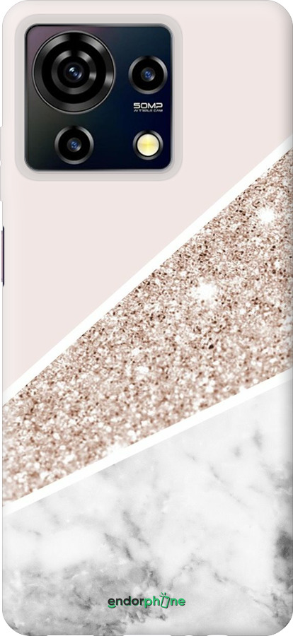 Силіконовий чехол Пастельний мармур для ZTE Blade V50 Vita - 4342u-3813 изображение 