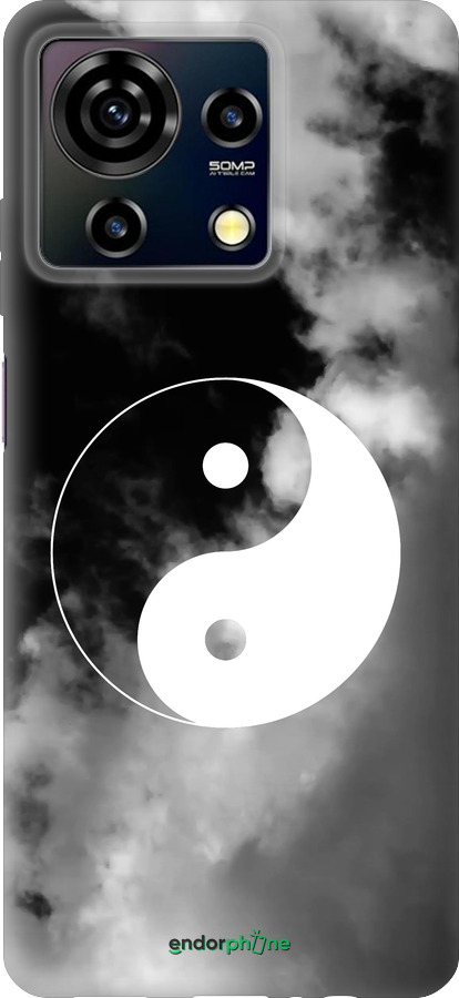 Силиконовый чехол Инь и Янь для ZTE Blade V50 Vita - 4389u-3813 изображение 