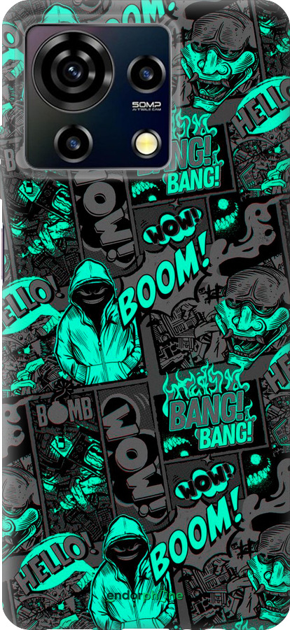 Силіконовий чехол № 5331 для ZTE Blade V50 Vita - 5331u-3813 изображение 