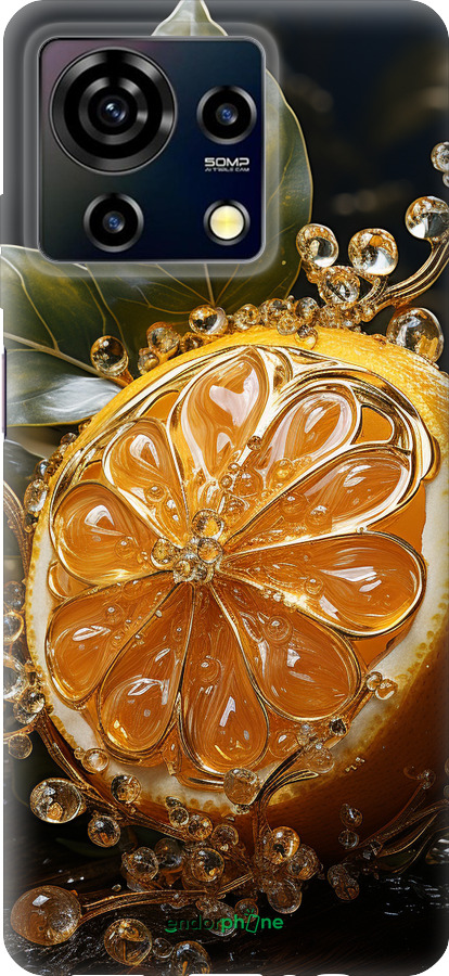 Силиконовый чехол Лимон для ZTE Blade V50 Vita - 5647u-3813 изображение 