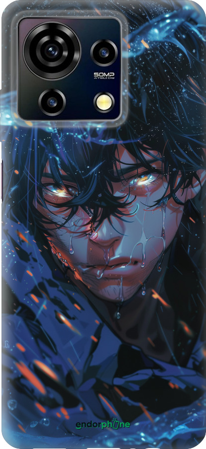 Силиконовый чехол Satoru Gojou для ZTE Blade V50 Vita - 6128u-3813 изображение 