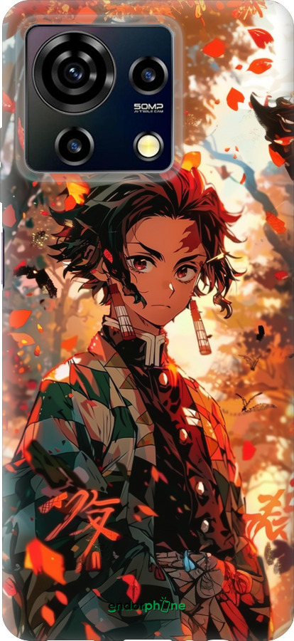 Силиконовый чехол Tanjiro для ZTE Blade V50 Vita - 6130u-3813 изображение 