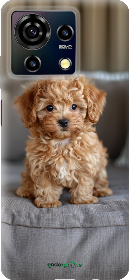 Силиконовый чехол Mini-maltipoo для ZTE Blade V50 Vita - 6158u-3813 изображение 