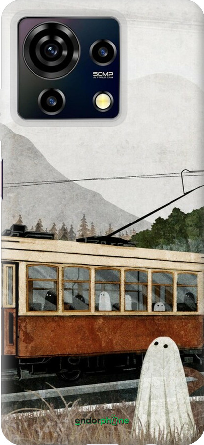 Силиконовый чехол Призрак 2 для ZTE Blade V50 Vita - 6247u-3813 изображение 