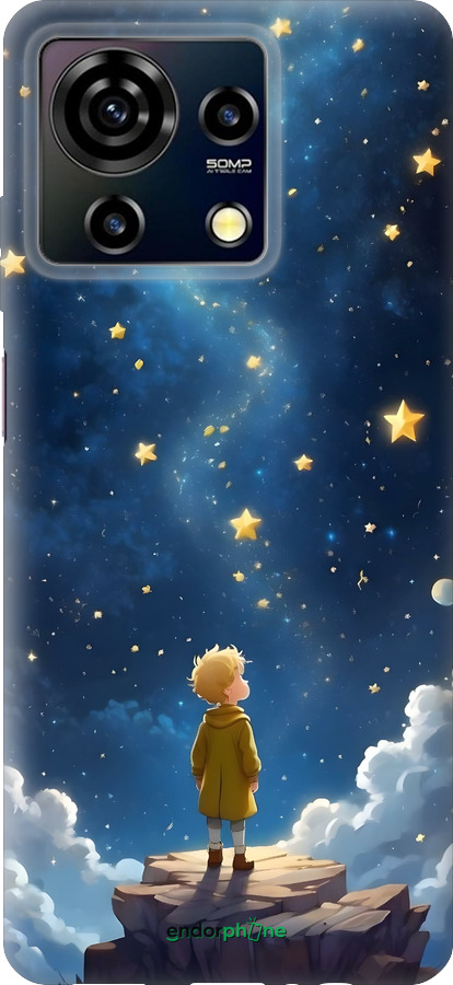 Силиконовый чехол Маленький принц для ZTE Blade V50 Vita - 6326u-3813 изображение 