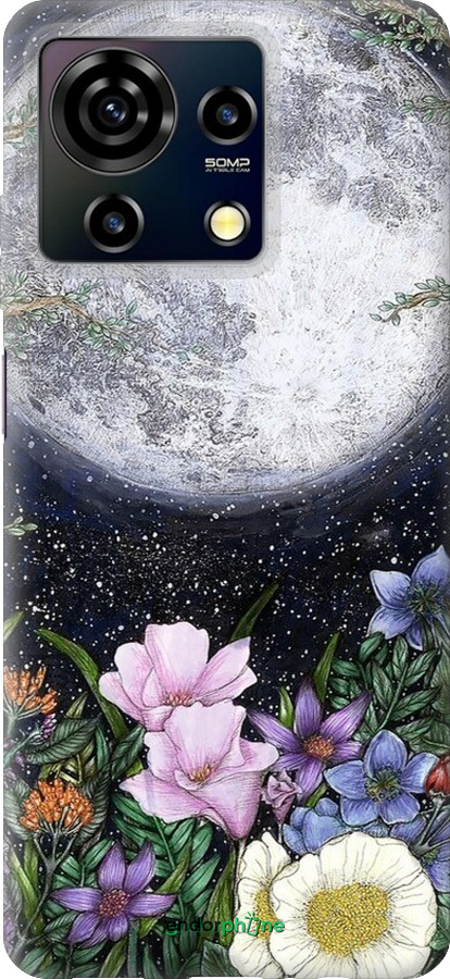 Силиконовый чехол Полночь в саду II для ZTE Blade V50 Vita - 6424u-3813 изображение 