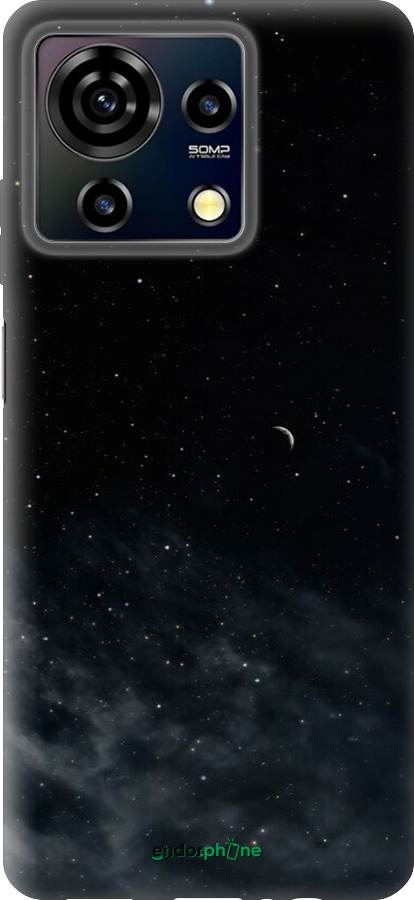 Силиконовый чехол Ночное небо для ZTE Blade V50 Vita - 6451u-3813 изображение 