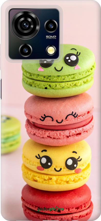 Силиконовый чехол Печенье для ZTE Blade V50 Vita - 6693u-3813 изображение 