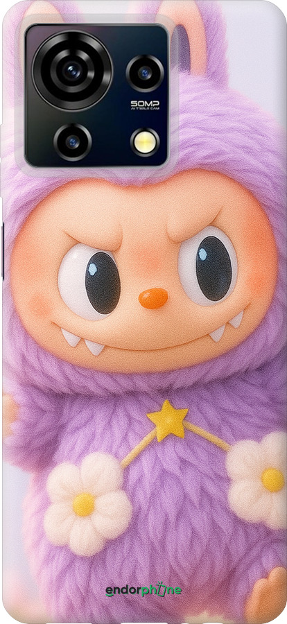 Силиконовый чехол Лабубу для ZTE Blade V50 Vita - 6708u-3813 изображение 