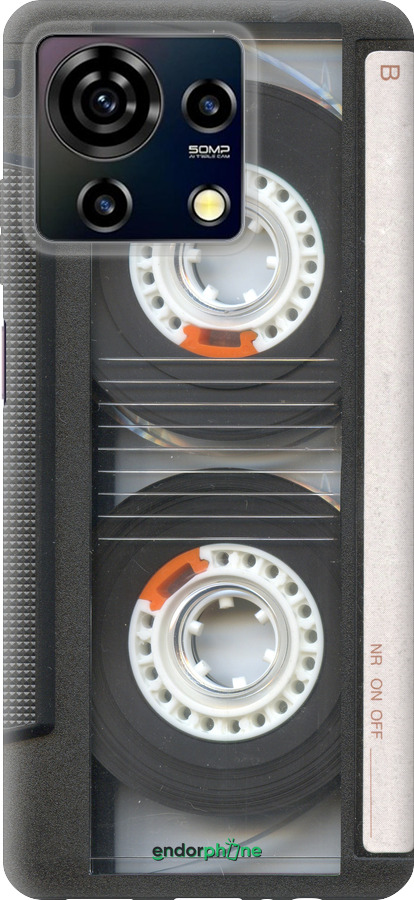 Силиконовый чехол Кассета для ZTE Blade V50 Vita - 876u-3813 изображение 