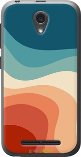 Силиконовый чехол В стиле ретро с волнами для ZTE L110 - 6531u-435 изображение 
