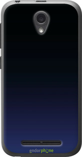 Силіконовий чехол Градієнт у темно-синьому стилі для ZTE L110 - 6542u-435 изображение 