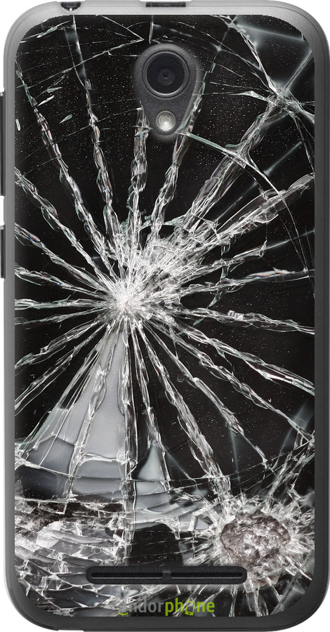 Силіконовий чехол Glass для ZTE L110 - 6608u-435 изображение 