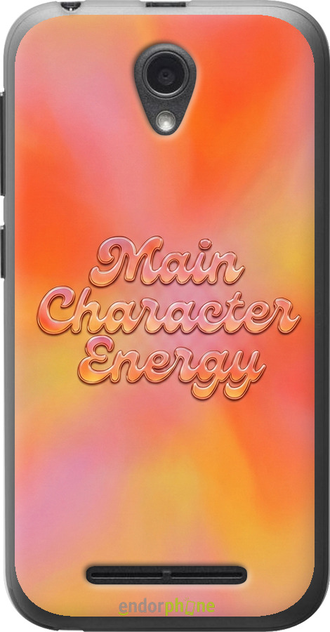 Силиконовый чехол Aura Gradient Main Character Energy Aesthetic Y2K для ZTE L110 - 6783u-435 изображение 