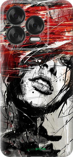 Силіконовий чехол Обличчя дівчини для ZTE Nubia V70 Design - 1162u-4084 изображение 