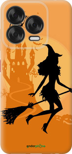 Силиконовый чехол Ведьма на метле для ZTE Nubia V70 Design - 1184u-4084 изображение 