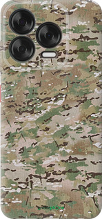Силиконовый чехол Камуфляж v5 для ZTE Nubia V70 Design - 1201u-4084 изображение 