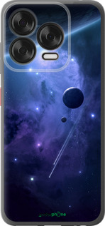 Силиконовый чехол Планеты в синем космосе для ZTE Nubia V70 Design - 171u-4084 изображение 