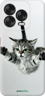 Силіконовий чехол Літаюче кошеня для ZTE Nubia V70 Design - 2322u-4084 изображение 