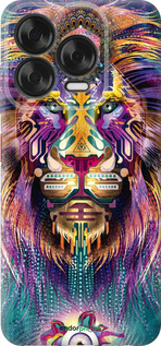 Силиконовый чехол Люминесцентный лев для ZTE Nubia V70 Design - 4037u-4084 изображение 