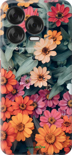 Силиконовый чехол Beauty flowers для ZTE Nubia V70 Design - 4050u-4084 изображение 