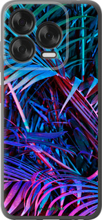 Силиконовый чехол Папоротник под ультрафиолетом для ZTE Nubia V70 Design - 4069u-4084 изображение 