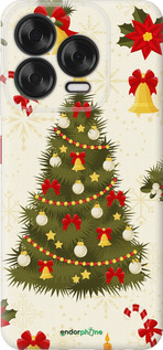 Силіконовий чехол Новорічна ялинка для ZTE Nubia V70 Design - 4198u-4084 изображение 