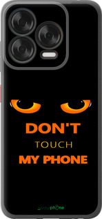 Силиконовый чехол Don't touch the phone для ZTE Nubia V70 Design - 4261u-4084 изображение 