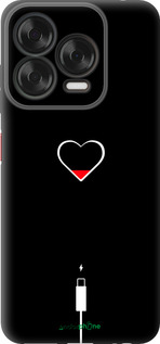 Силиконовый чехол Подзарядка сердца для ZTE Nubia V70 Design - 4274u-4084 изображение 