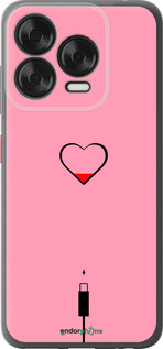 Силіконовий чехол Підзарядка серця1 для ZTE Nubia V70 Design - 4275u-4084 изображение 